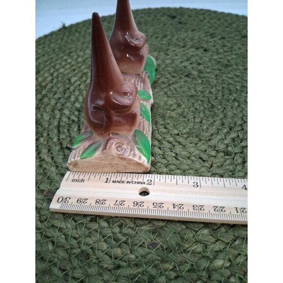 Napco #4782 Japan RARE Vintage Wood Elves - Picture 4 of 6